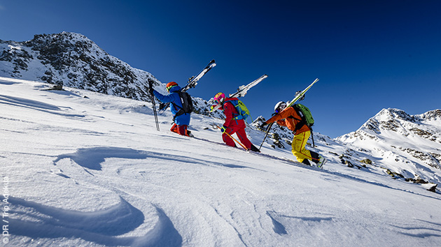 Freeride et héliski dans les Pyrénées, sur le domaine d'Arcalis
