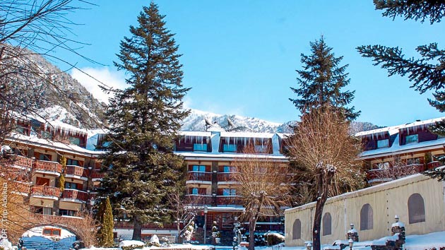 A Ordino, en Andorre, votre hôtel tout confort vous réserve des moment de détente après vos sessions ski