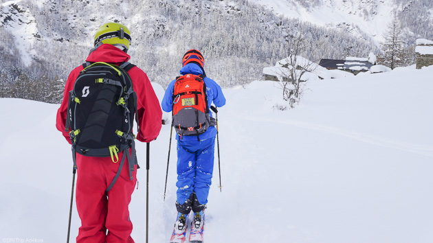 Un séjour découverte du ski freeride dans le Piémont italien