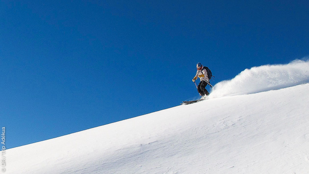 Glissez sur les plus belles pentes de la sation freeride de La grave