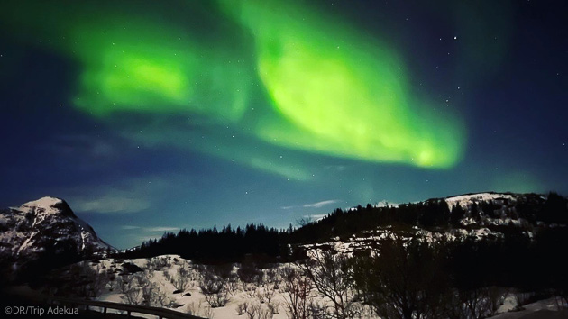 Partez observer les aurores boréales pendant votre séjour ski en Norvège