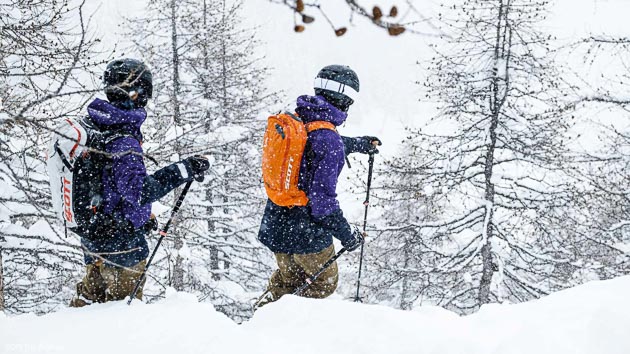 Profitez d'un séjour ski de randonnée unique entre les Alpes françaises et italiennes