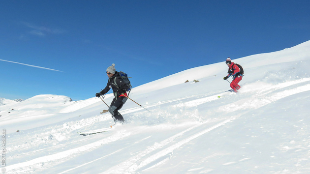 Du bon ski hors piste dans la poudreuse des Hautes Alpes !