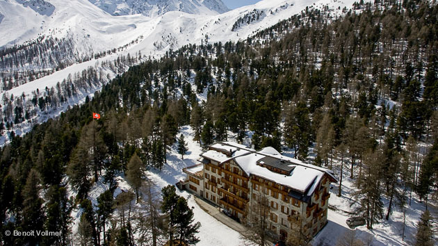 votre hôtel sur les pistes d'Arolla pour votre week-end freeride en Suisse dans le Valais