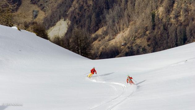 sejour ski freeride à Nax en Suisse