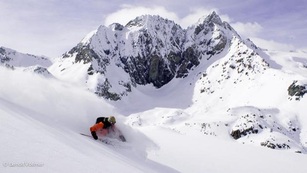 Arolla Val d'Herens le paradis du ski freeride en Suisse